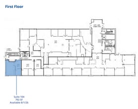 7633 Ganser Way, Madison, WI for lease Floor Plan- Image 1 of 1