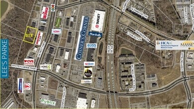 10034 Patriot Hwy, Fredericksburg, VA - AÉRIEN Vue de la carte