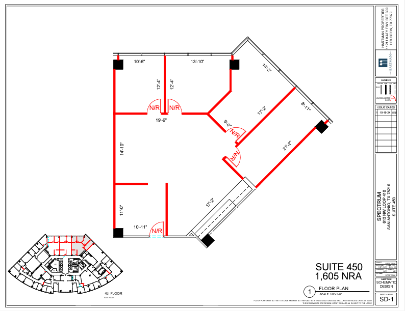 613 NW Loop 410, San Antonio, TX à louer Plan d’étage- Image 1 de 1