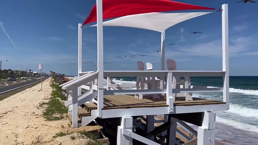 1204 S Oceanshore Blvd, Flagler Beach, FL à vendre - Vidéo sur l’inscription commerciale - Image 2 de 15