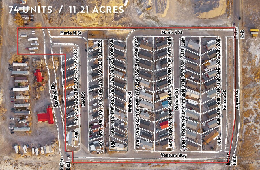 32 W Carol St, West Wendover, NV à vendre - Photo du bâtiment - Image 2 de 11