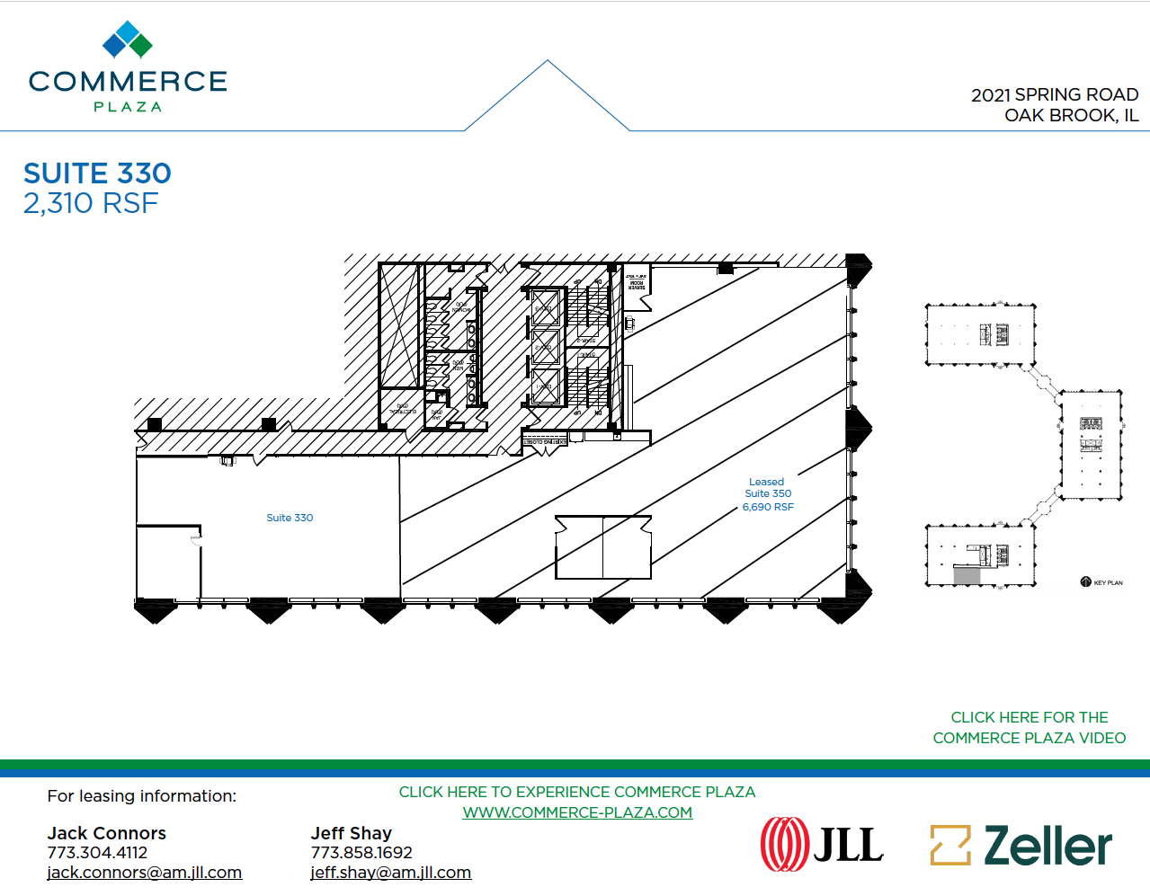 2021 Spring Rd, Oak Brook, IL for lease Floor Plan- Image 1 of 1