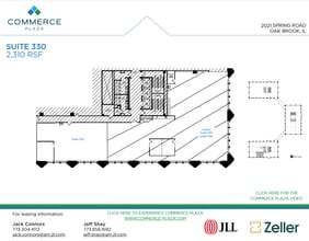 2021 Spring Rd, Oak Brook, IL for lease Floor Plan- Image 1 of 1