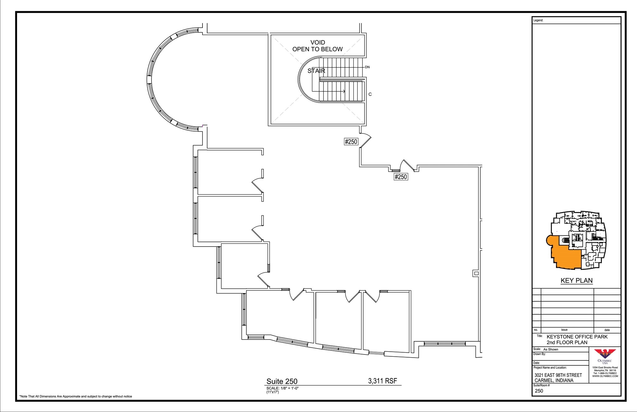 3021 E 98th St, Indianapolis, IN for lease Site Plan- Image 1 of 1