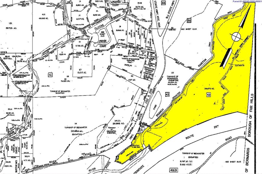 900 US Highway 202/206, Bedminster, NJ for lease - Plat Map - Image 2 of 6