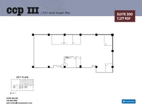 3131 S Vaughn Way, Aurora, CO for lease Floor Plan- Image 2 of 2