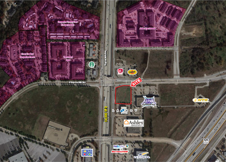 3500 N Grapevine Mills Blvd, Grapevine, TX for lease - Aerial - Image 1 of 4