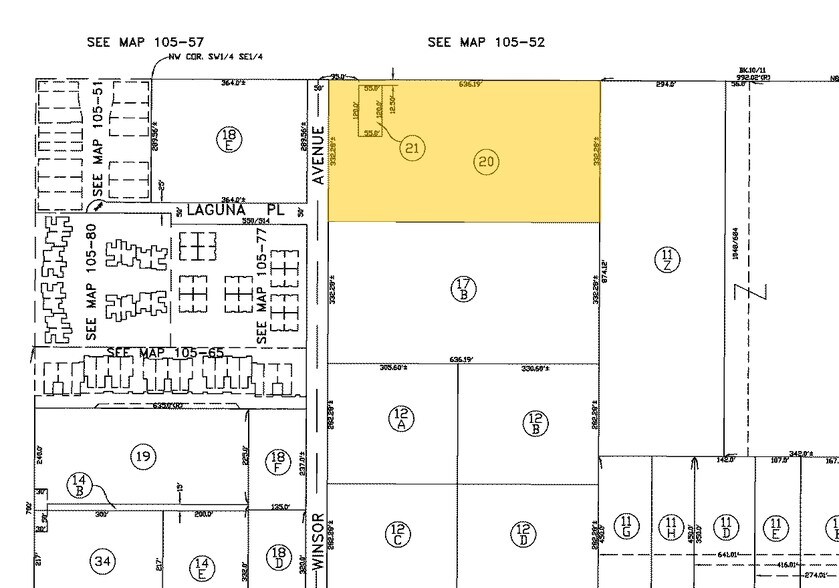 3131 S Winsor Ave, Yuma, AZ for sale - Plat Map - Image 3 of 4
