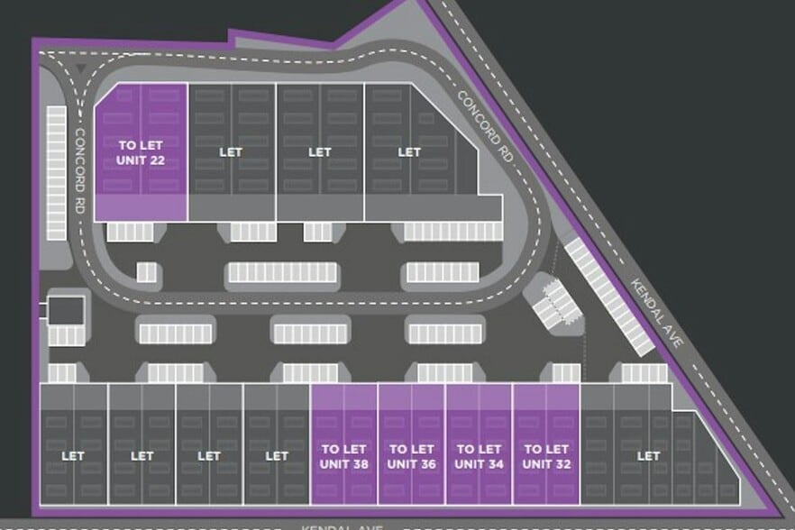 22-28 Concord Rd, London for lease - Site Plan - Image 3 of 3