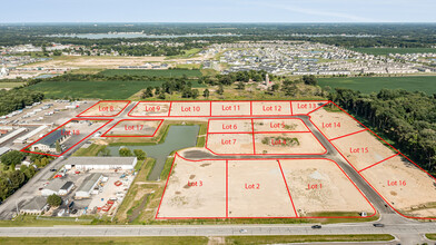 13783 Schneider St, Cedar Lake, IN - aerial  map view