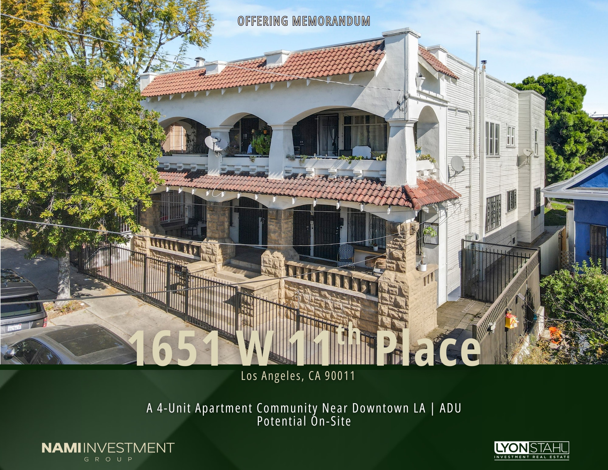 1651 W 11th Pl, Los Angeles, CA for sale Primary Photo- Image 1 of 13