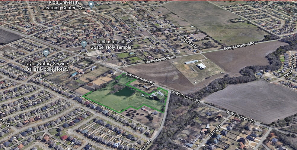 2800 Ames, Lancaster, TX for sale - Aerial - Image 3 of 8