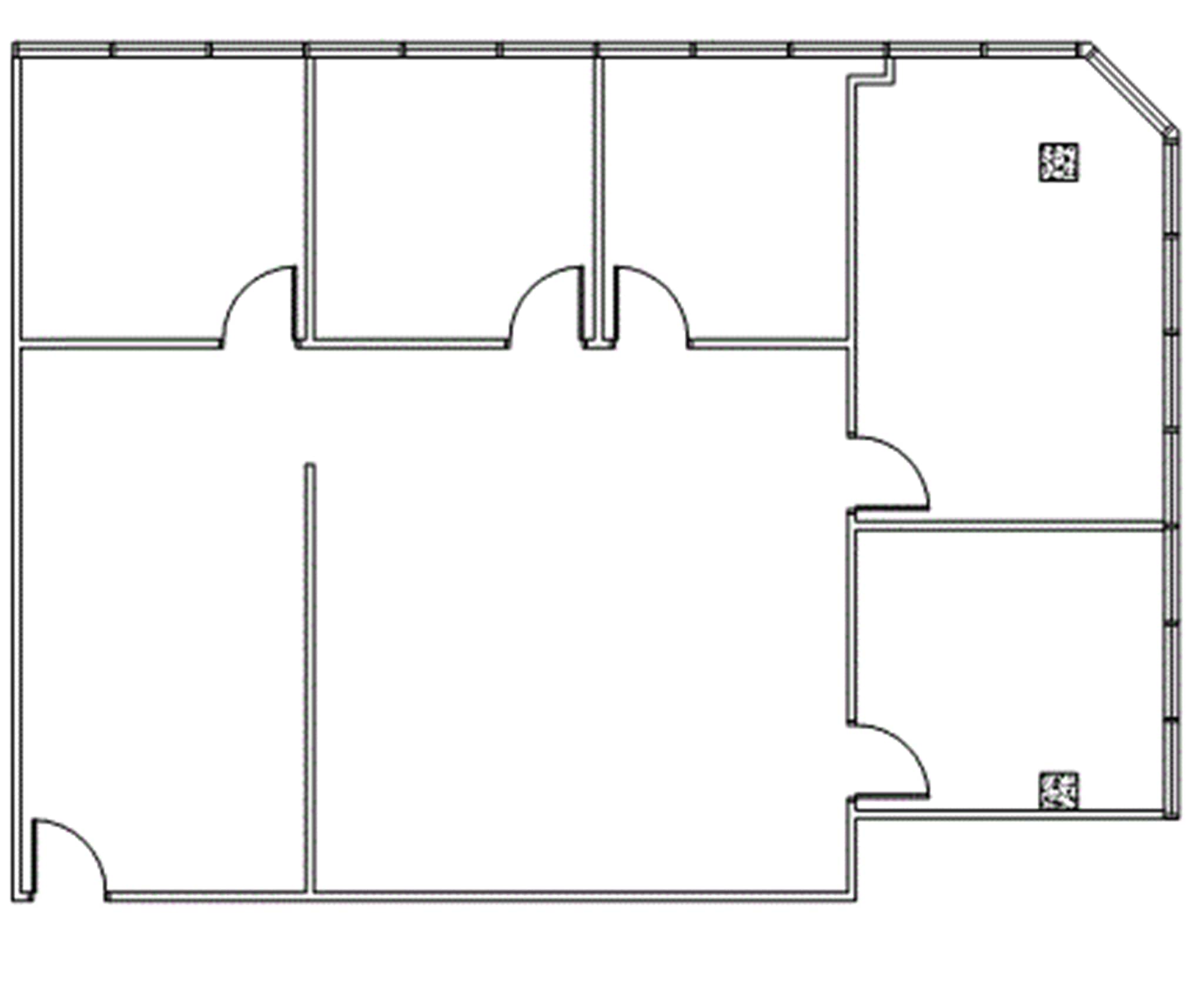 13140 Coit Rd, Dallas, TX à louer Plan d’étage- Image 1 de 1
