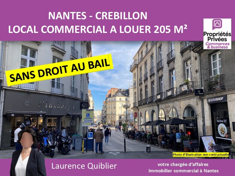 Commerce de détail dans Nantes à louer - Photo du bâtiment - Image 2 de 7