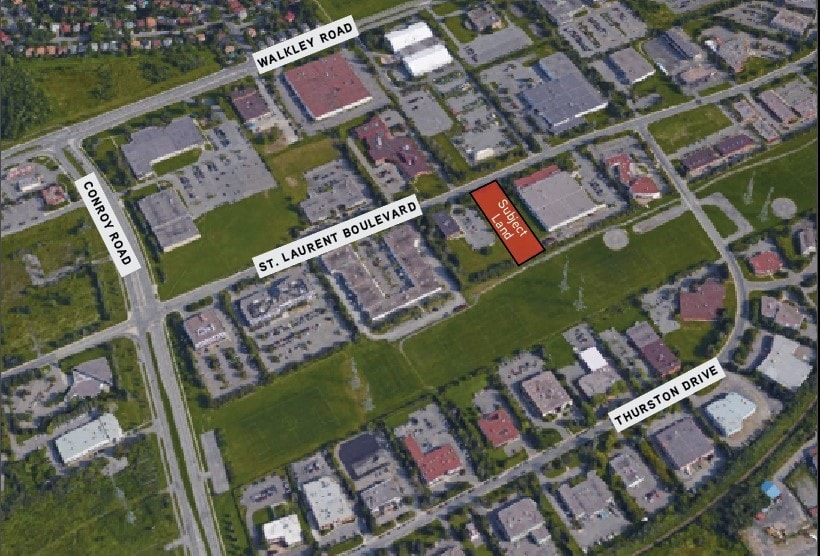 2375 St. Laurent Blvd, Ottawa, ON à vendre - Plan cadastral - Image 2 de 3