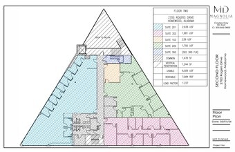 2700 Rogers Dr, Birmingham, AL for lease Site Plan- Image 1 of 2