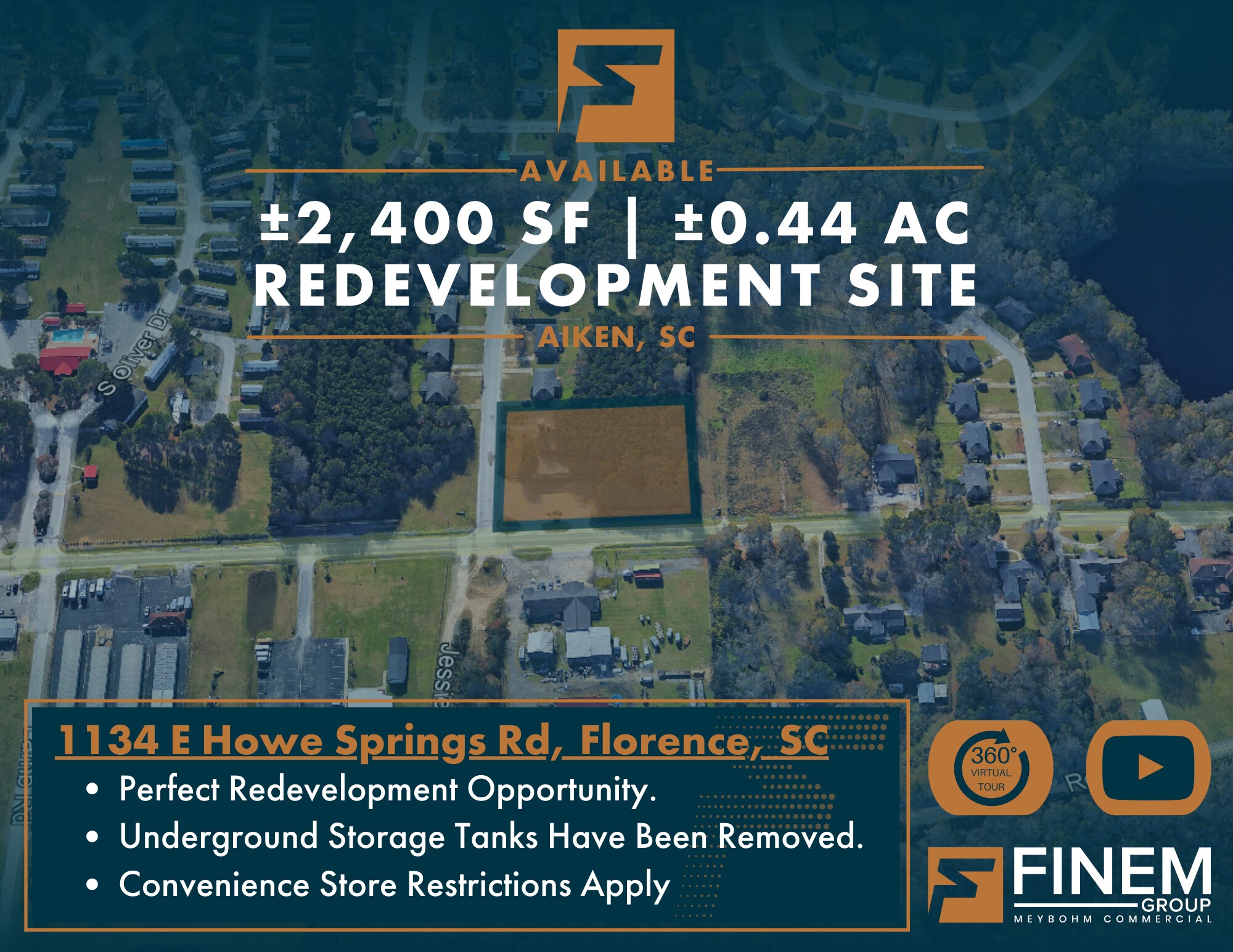 1134 E Howe Springs Rd, Florence, SC à vendre Photo du bâtiment- Image 1 de 4