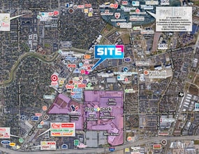 1333 Old Spanish Trl, Houston, TX - AERIAL  map view