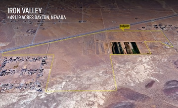 Hwy 50, Stagecoach, NV - Aerial map view - Image1