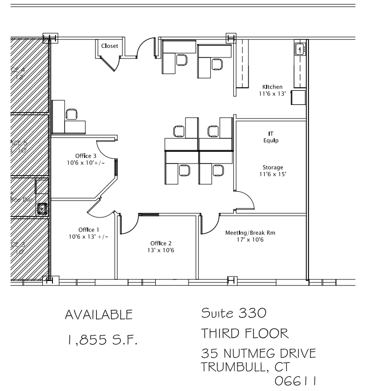 35 Nutmeg Dr, Trumbull, CT à louer Plan d  tage- Image 1 de 1