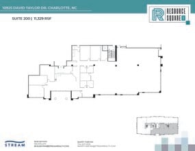 10735 David Taylor Dr, Charlotte, NC for lease Floor Plan- Image 1 of 2