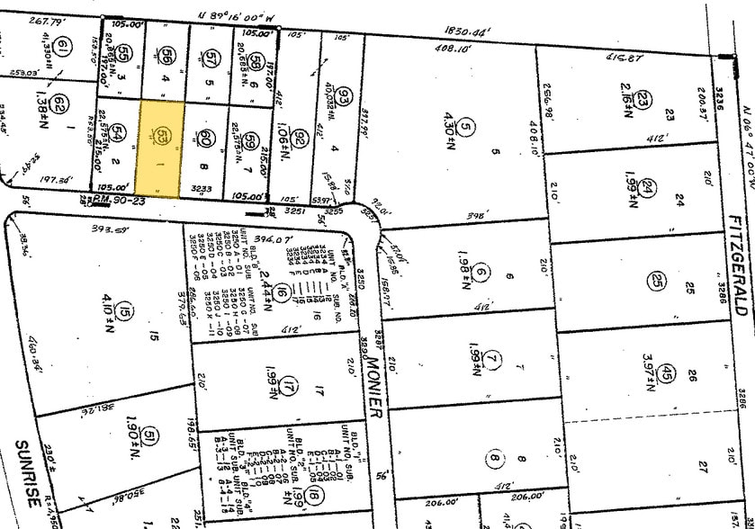 3225 Monier Cir, Rancho Cordova, CA for lease - Plat Map - Image 2 of 18