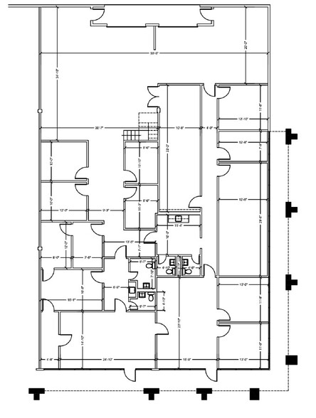 16621-16631 W Hardy Rd, Houston, TX à louer - Plan d  tage - Image 2 de 4