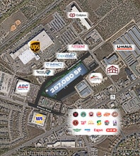 6357 Rittiman Road, San Antonio, TX - AÉRIEN Vue de la carte - Image1