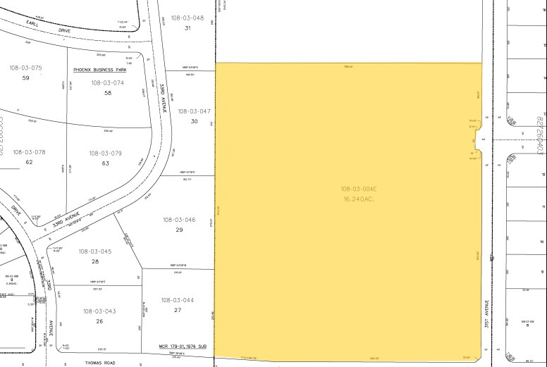 3102 W Thomas Rd, Phoenix, AZ à louer - Plan cadastral - Image 3 de 8