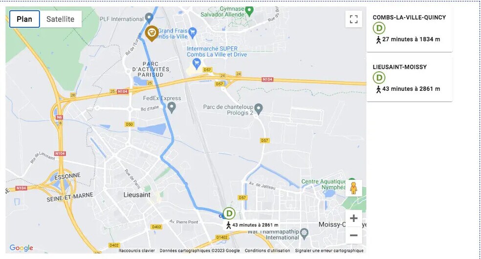 Boulevard Jean Monnet, Combs-la-Ville à louer - Photo du bâtiment - Image 2 de 4