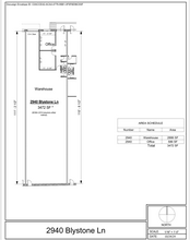 2908-2948 Blystone Ln, Dallas, TX à louer Plan d’étage- Image 1 de 2