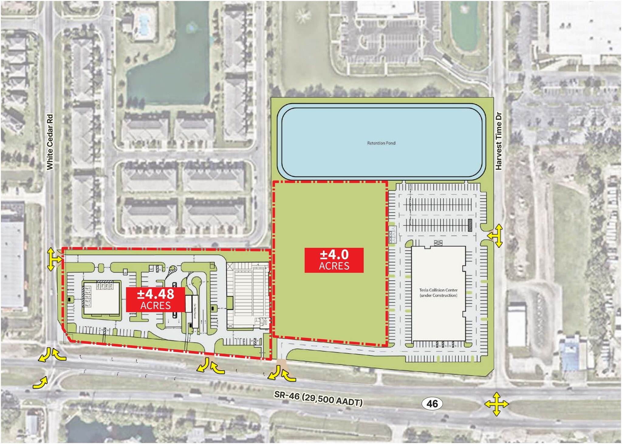 109 N White Cedar Rd, Sanford, FL for sale Site Plan- Image 1 of 2
