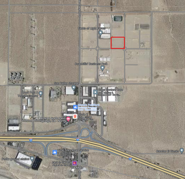 3.27-Acres N Indian Canyon Dr, Desert Hot Springs, CA for sale - Building Photo - Image 1 of 3