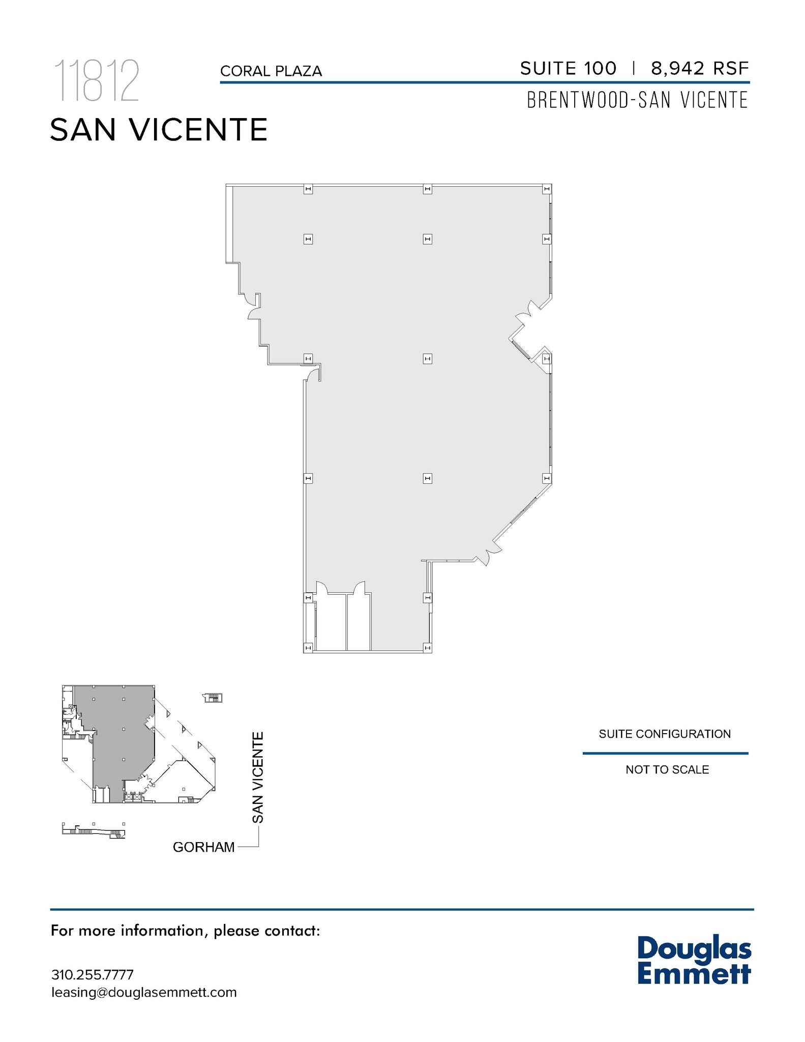 11812 W San Vicente Blvd, Los Angeles, CA for lease Floor Plan- Image 1 of 1