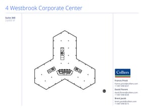 4 Westbrook Corporate Ctr, Westchester, IL for lease Floor Plan- Image 1 of 1