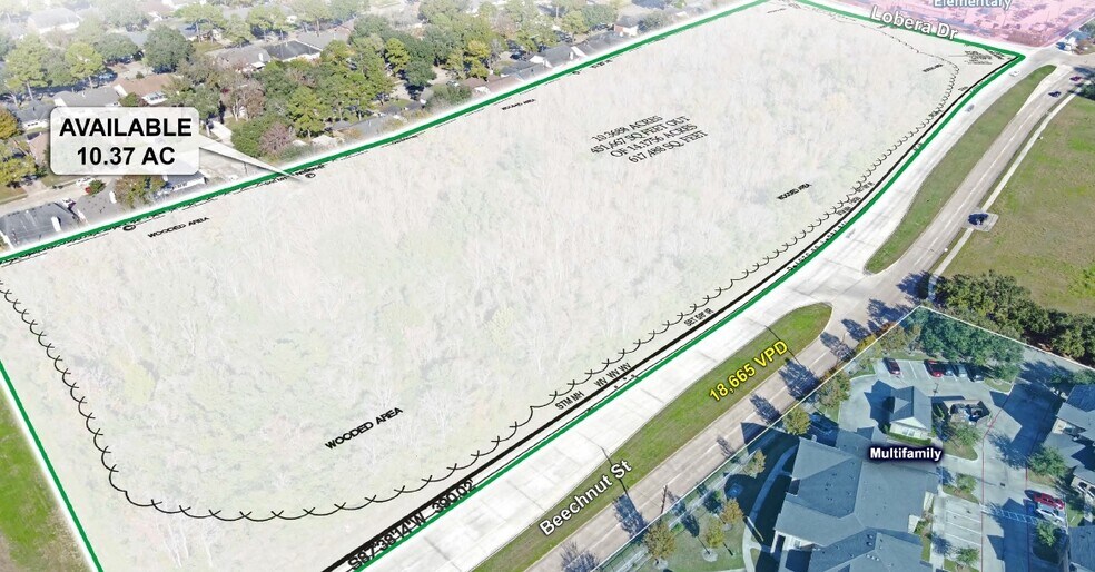 16500 Beechnut St, Houston, TX à vendre - Photo du bâtiment - Image 1 de 4