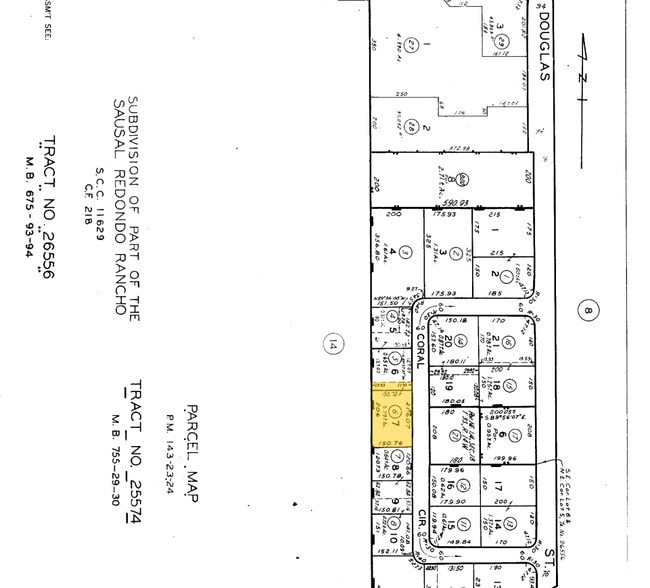 343 Coral Cir, El Segundo, CA for sale - Plat Map - Image 2 of 2