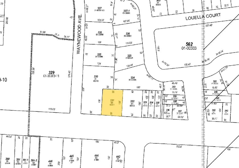 163-165 E Lancaster Ave, Wayne, PA à louer - Plan cadastral - Image 3 de 6