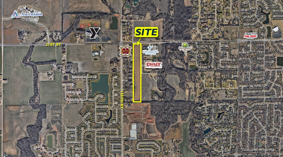 SE of 21st & 135th (2009 N Shelley Rd) st, Wichita, KS à vendre - Photo du bâtiment - Image 1 de 4