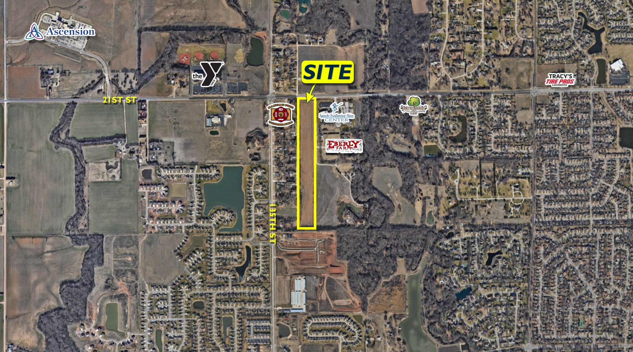 SE of 21st & 135th (2009 N Shelley Rd) st, Wichita, KS à vendre Photo du bâtiment- Image 1 de 5