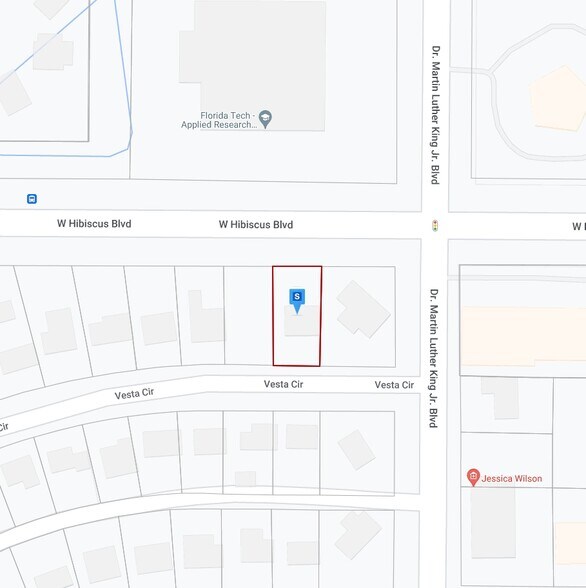 301-305 W Hibiscus Blvd, Melbourne, FL for lease - Plat Map - Image 2 of 3