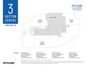 3 Hutton Centre Dr, Santa Ana, CA à louer Plan d’étage- Image 2 de 2