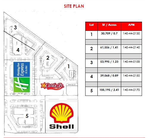 SW Wilmot & 1-10 Rd, Tucson, AZ for sale - Site Plan - Image 2 of 3