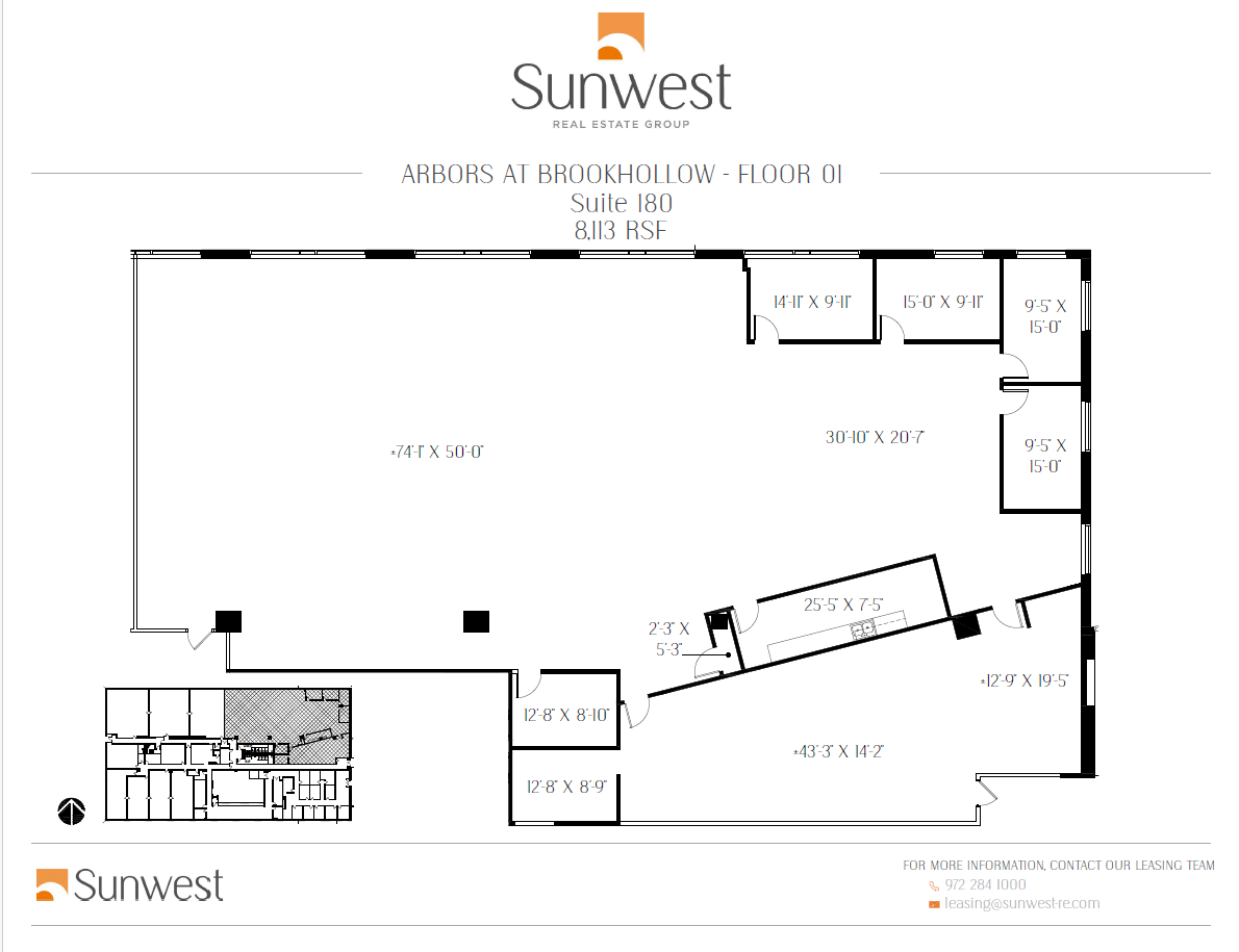 2201 E Lamar Blvd, Arlington, TX for lease Floor Plan- Image 1 of 1