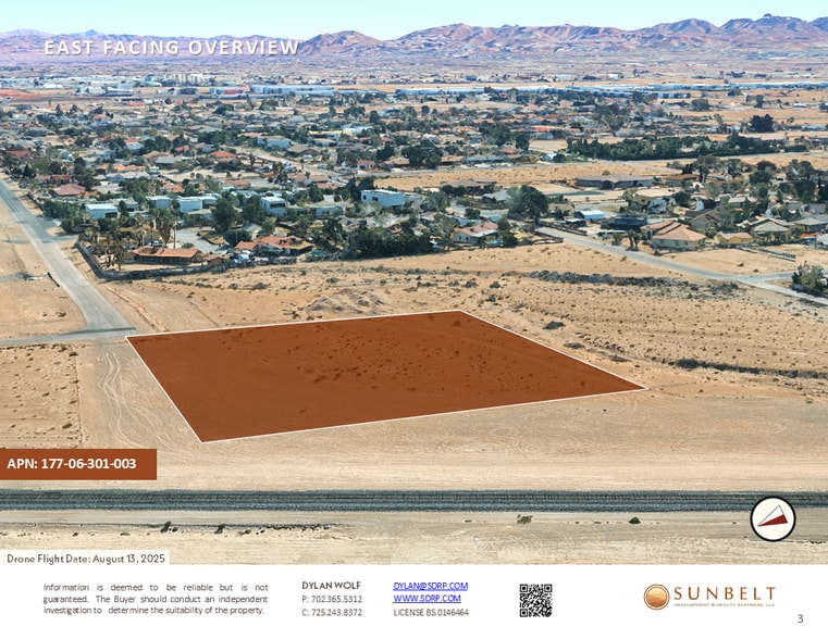 W Maule Ave, Las Vegas, NV for sale - Aerial - Image 3 of 3