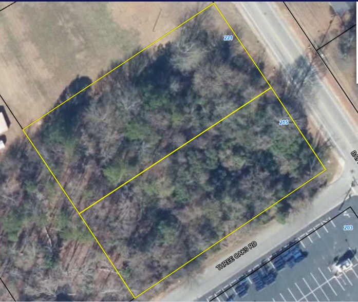 215-221 Battleground rd, Cowpens, SC à vendre - Photo du bâtiment - Image 2 de 6