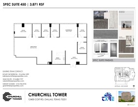 12400 Coit Rd, Dallas, TX à louer Plan d’étage- Image 2 de 9