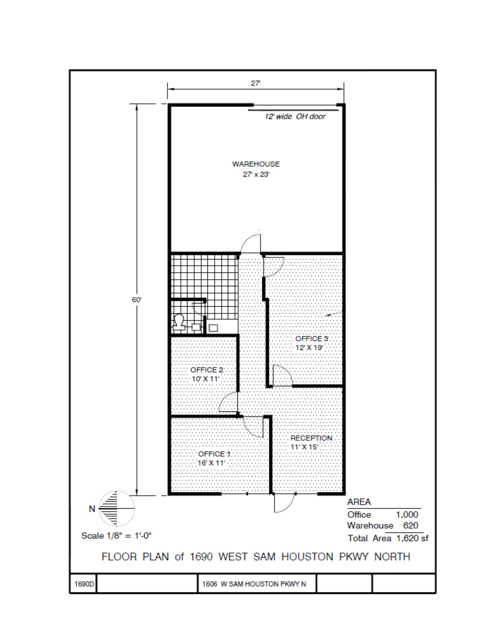 1700-1750 W Sam Houston Pky N, Houston, TX for lease Site Plan- Image 1 of 1