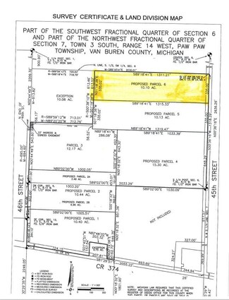 More details for CR 374, Paw Paw, MI - Land for Sale