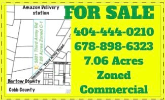More details for 5801 Third Army Rd SE, Acworth, GA - Land for Sale
